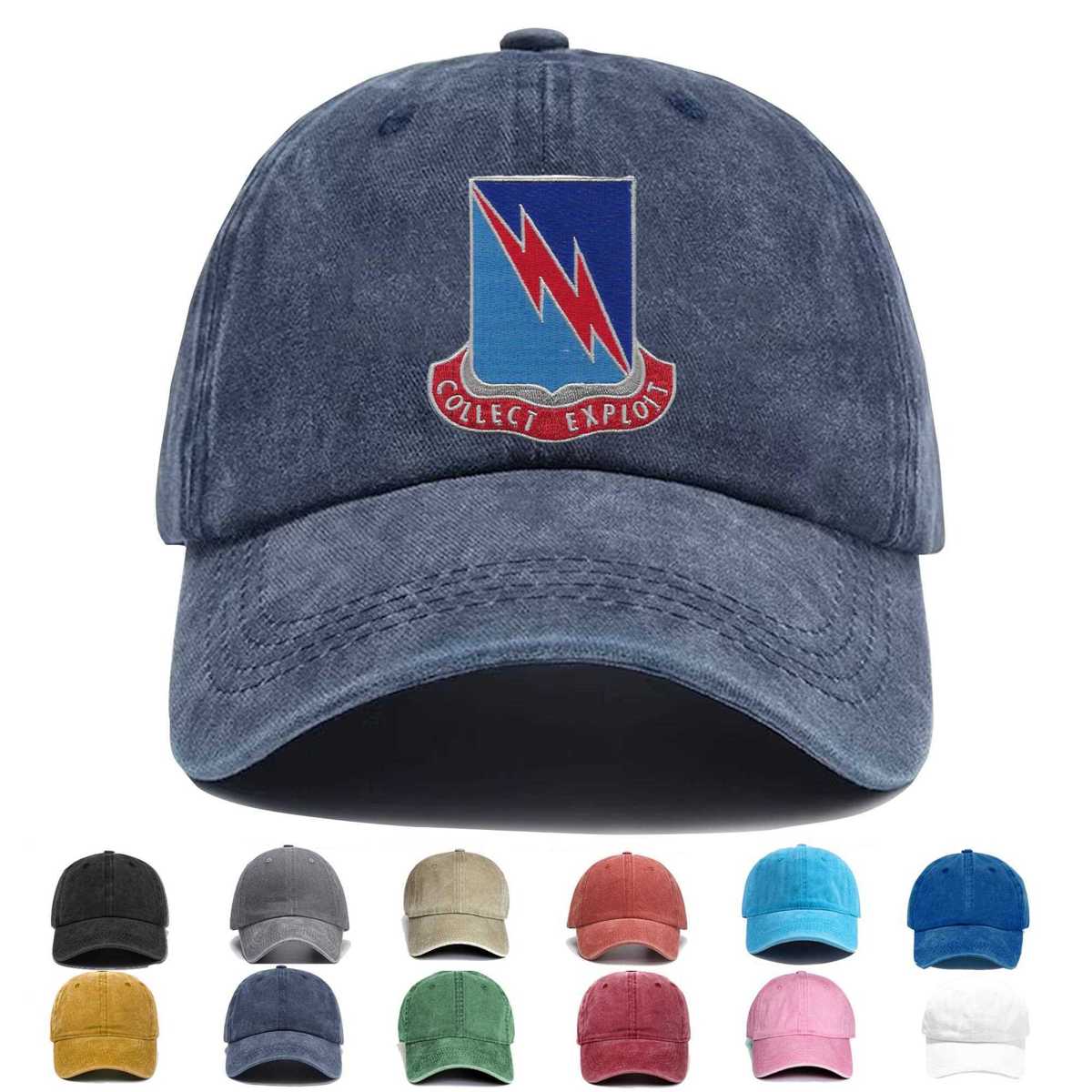 323rd Military Intelligence Battalion Embroidered Hat - Custom Hat