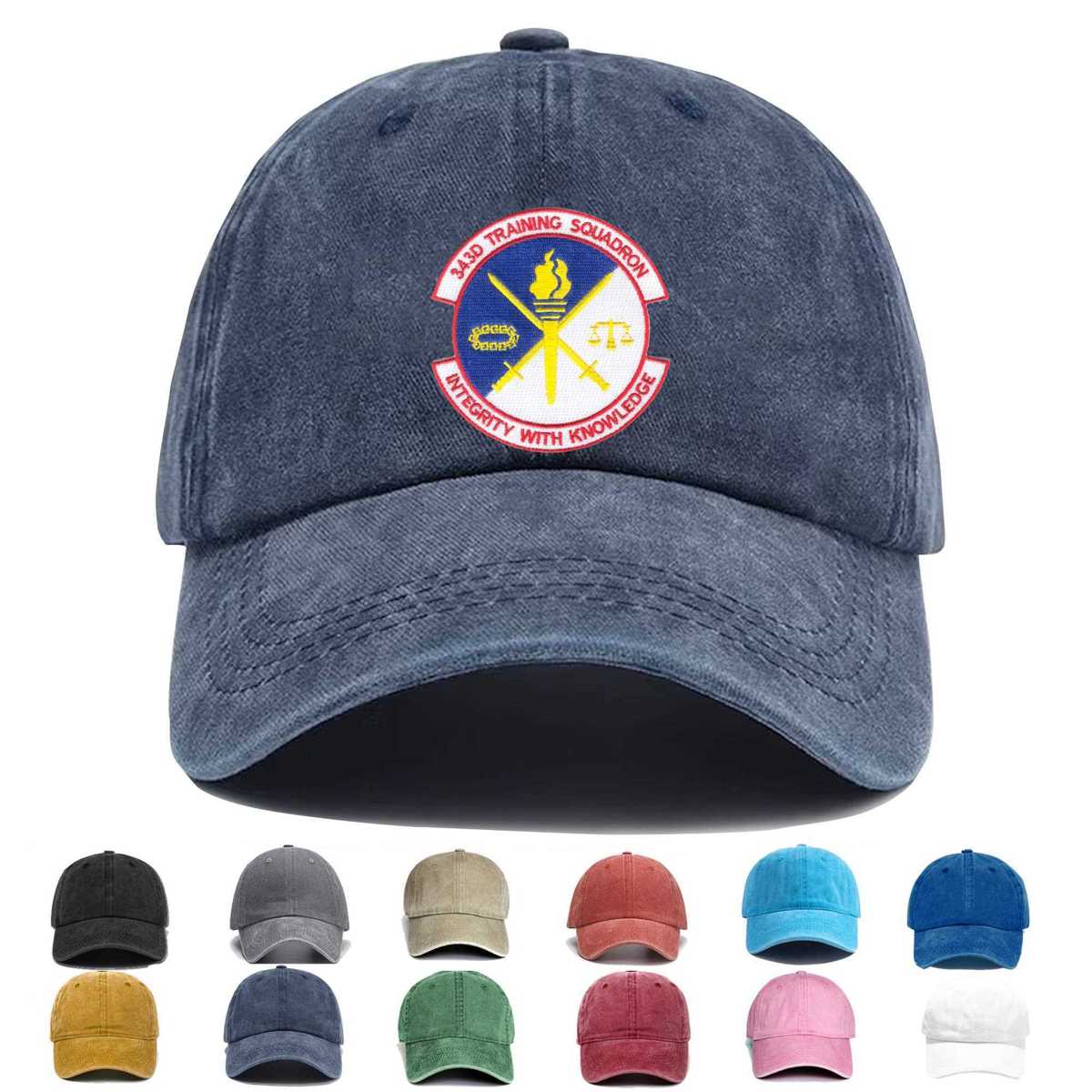 343rd Training Squadron Embroidered Hat - Custom Hat