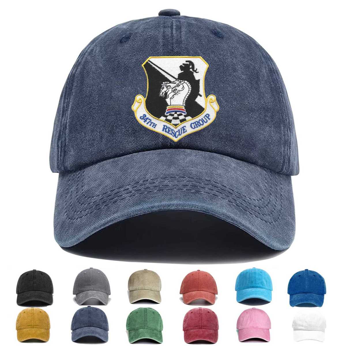 347th Rescue Group Embroidered Hat - Custom Hat