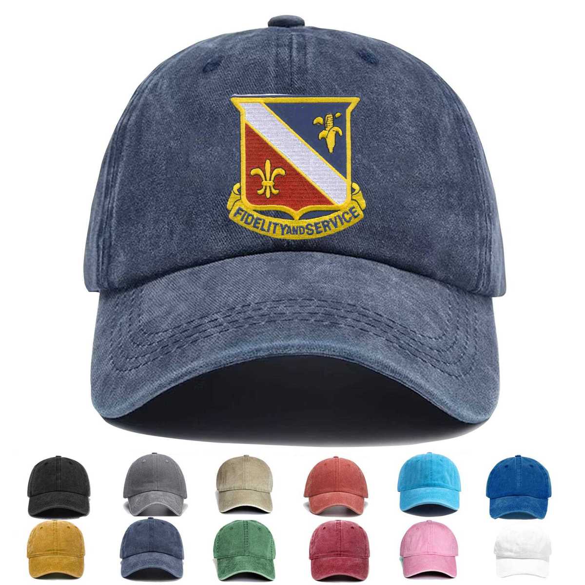 350th Infantry Regiment Embroidered Hat - Custom Hat