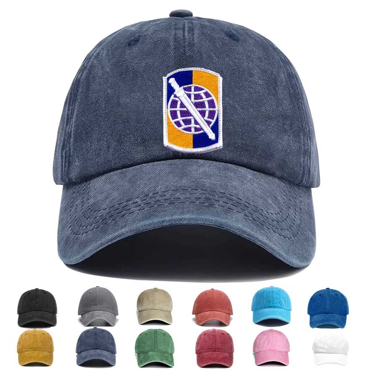 358th Civil Affair Brigade Embroidered Hat - Custom Hat