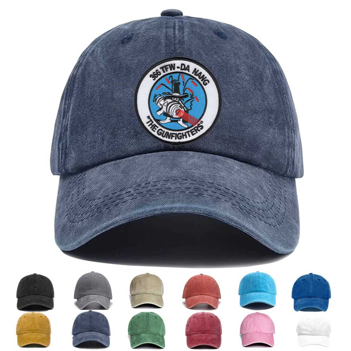 366th Tactical Fighter Wing Embroidered Hat - Custom Hat