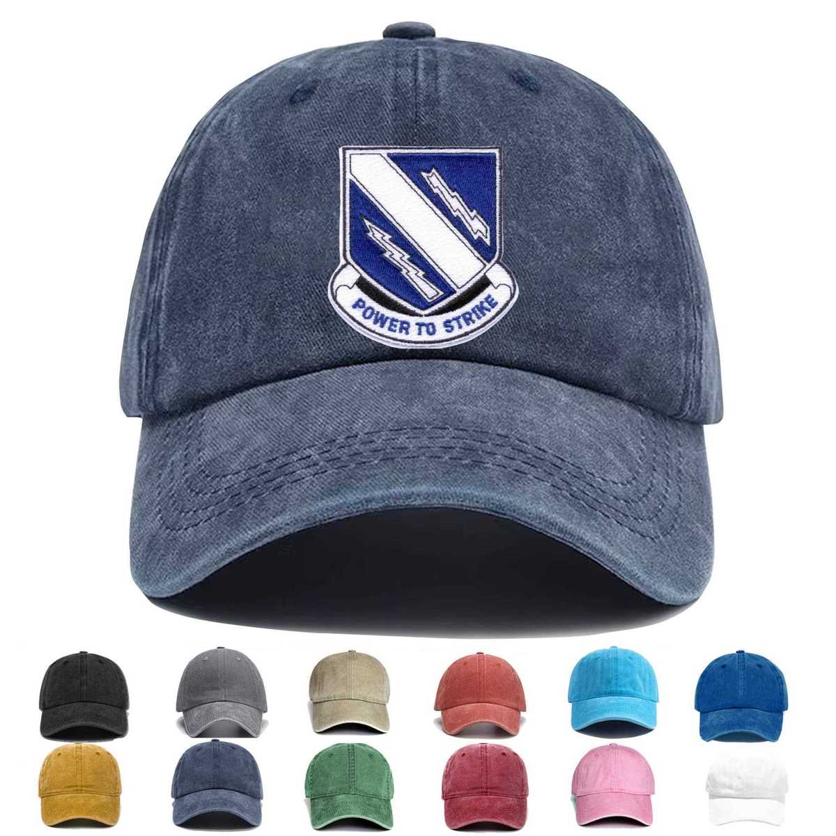 370th Infantry Regiment Embroidered Hat - Custom Hat