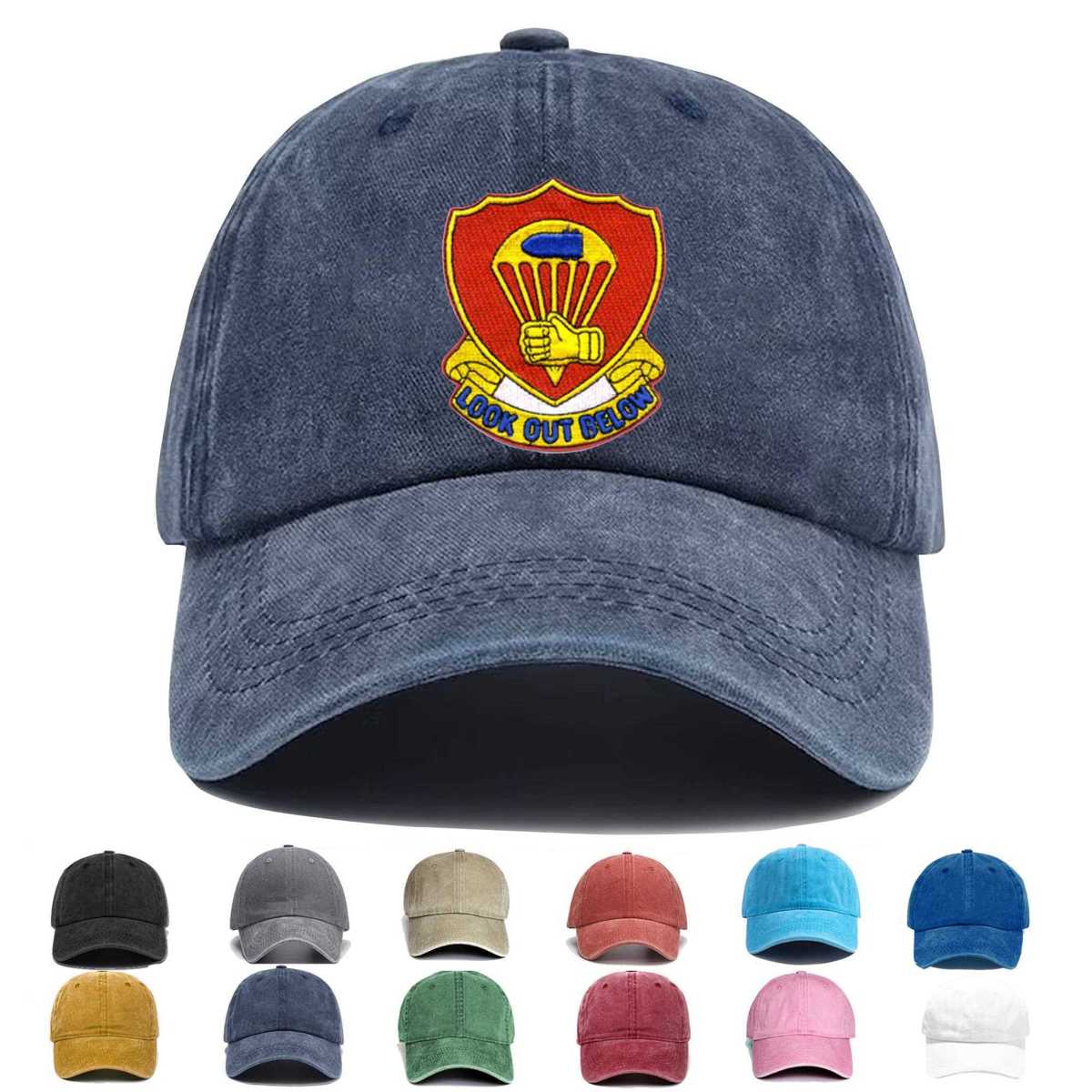 376th Airborne Field Artillery Battalion Embroidered Hat - Custom Hat
