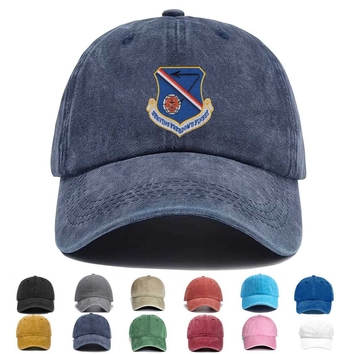 377th Air Base Wing Embroidered Hat - Custom Hat