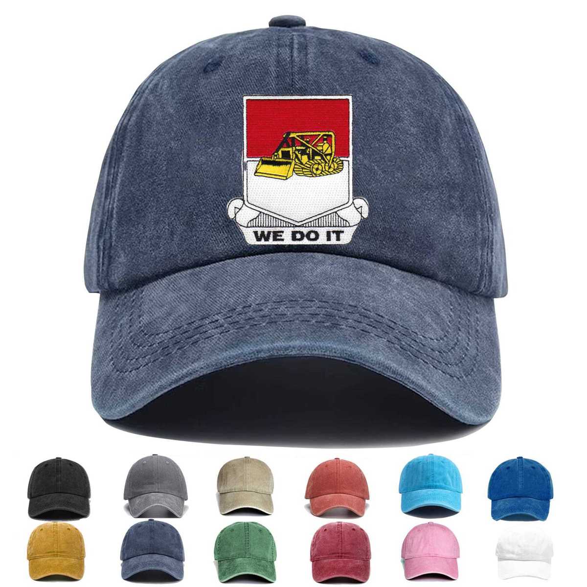 378th Engineering Battalion Embroidered Hat - Custom Hat