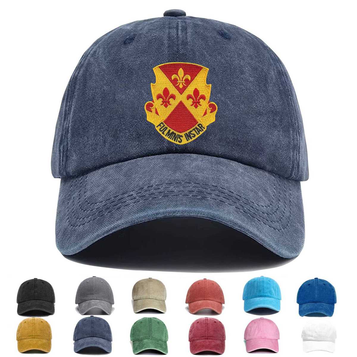 387th Field Artillery Battalion Embroidered Hat - Custom Hat