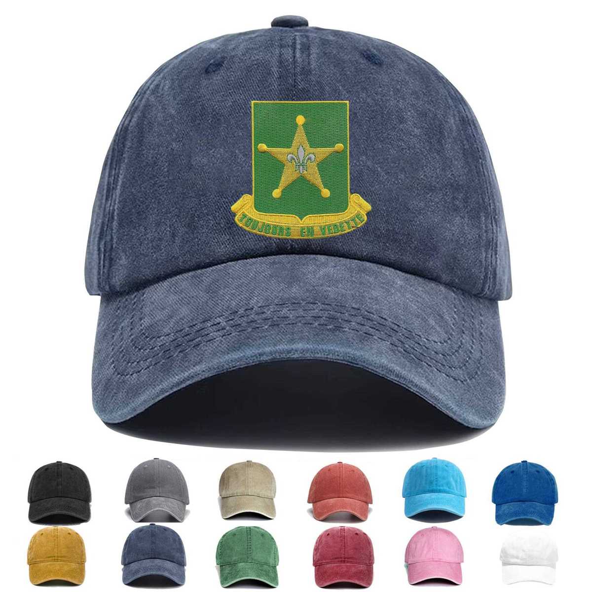 387th Military Police Battalion Embroidered Hat - Custom Hat