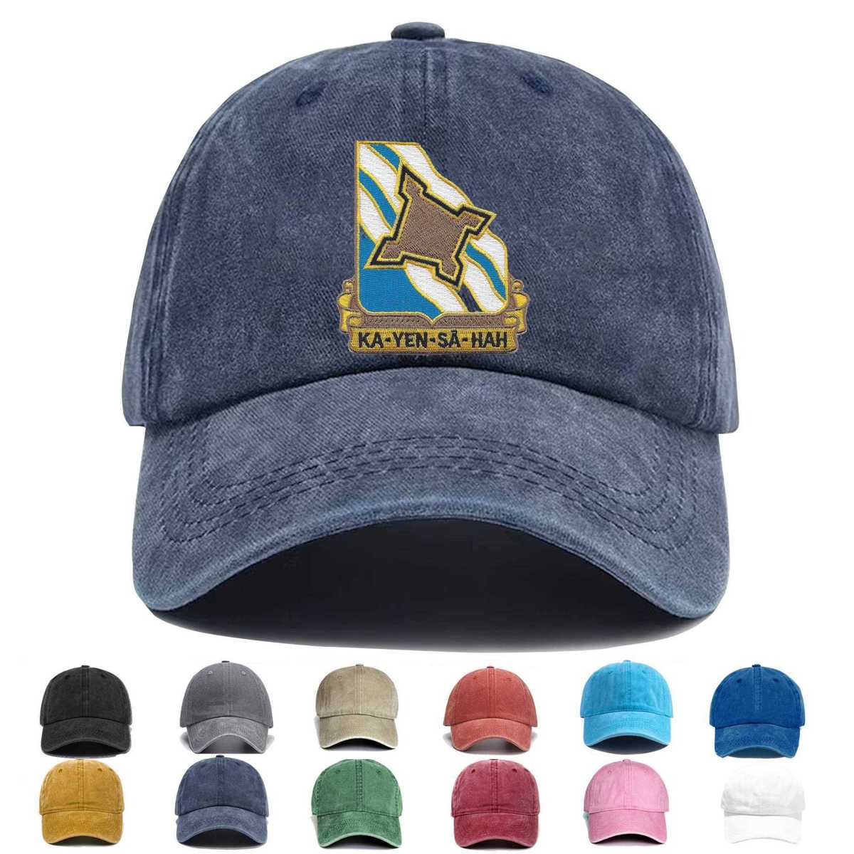 390th Infantry Regiment Embroidered Hat - Custom Hat