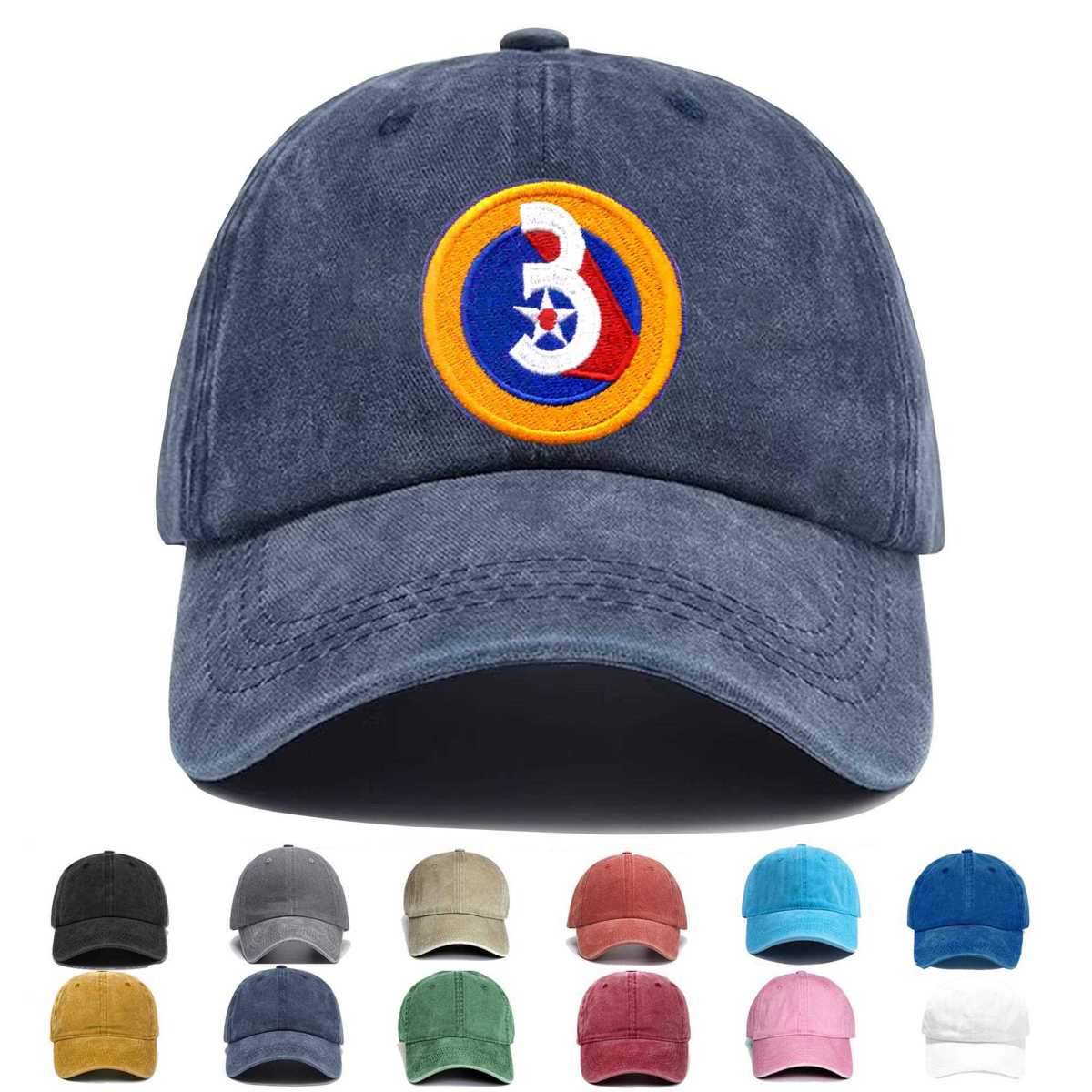 3rd Air Force Shoulder Embroidered Hat - Custom Hat