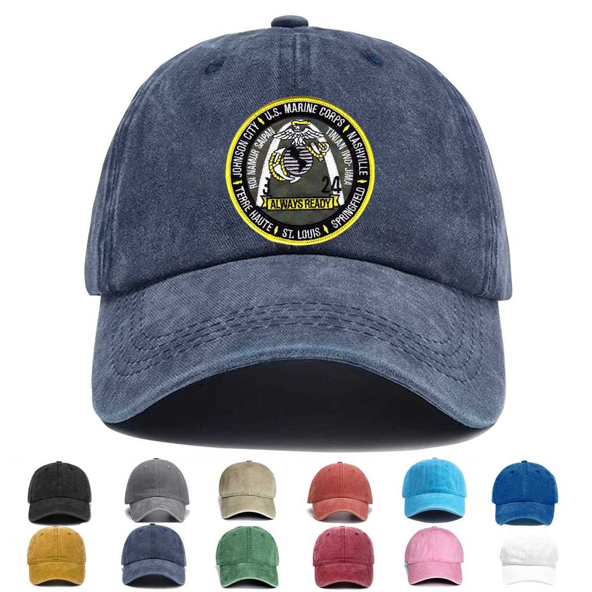 3rd Battalion 24th Marines Embroidered Hat - Custom Hat