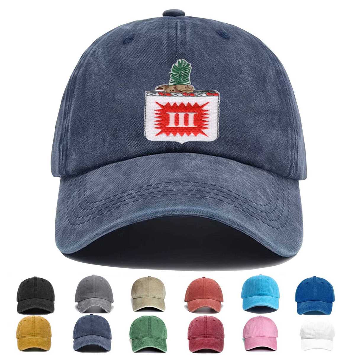 3rd Engineer Battalion Embroidered Hat - Custom Hat