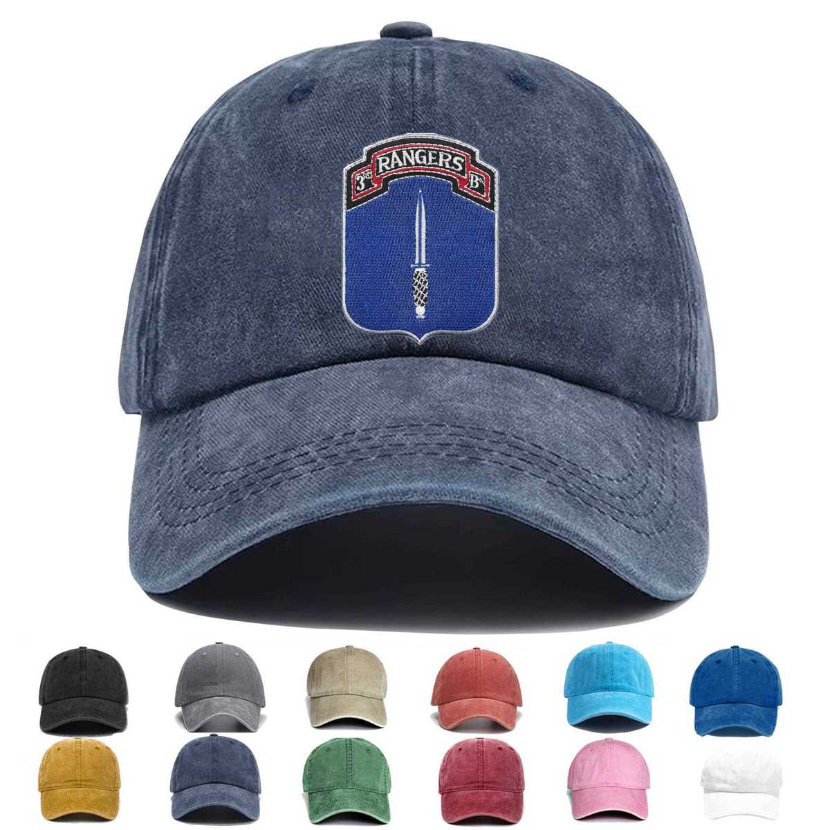 3rd Ranger Battalion Embroidered Hat - Custom Hat