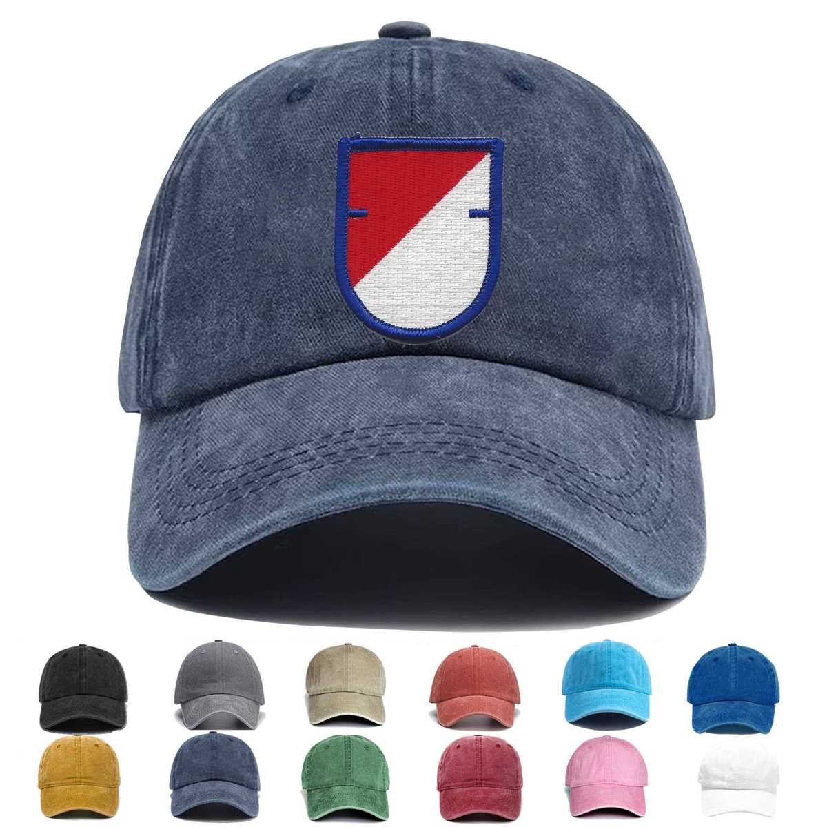40th Cavalry Regiment 1st Squadron Flash Embroidered Hat - Custom Hat