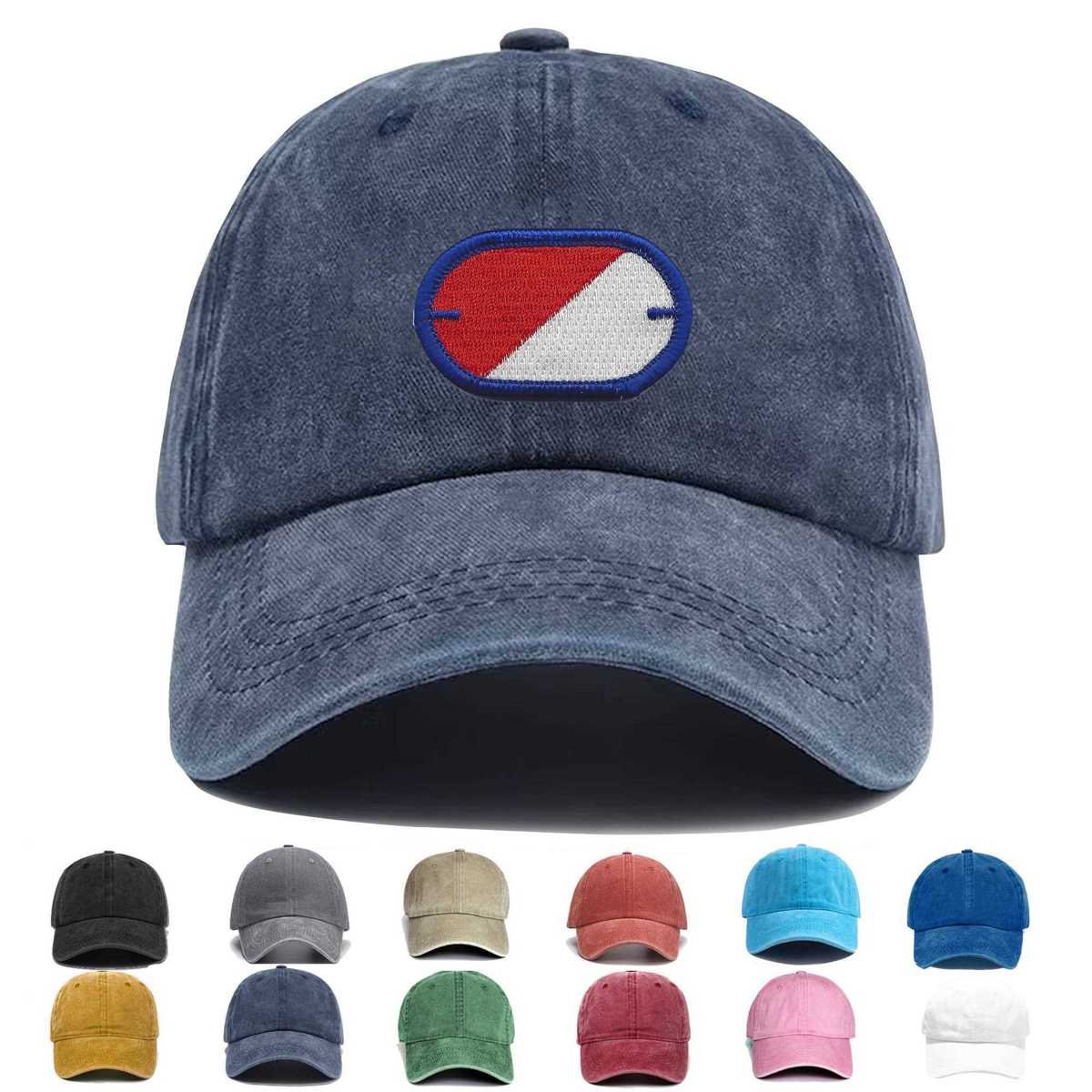 40th Cavalry Regiment 1st Squadron Oval Embroidered Hat - Custom Hat