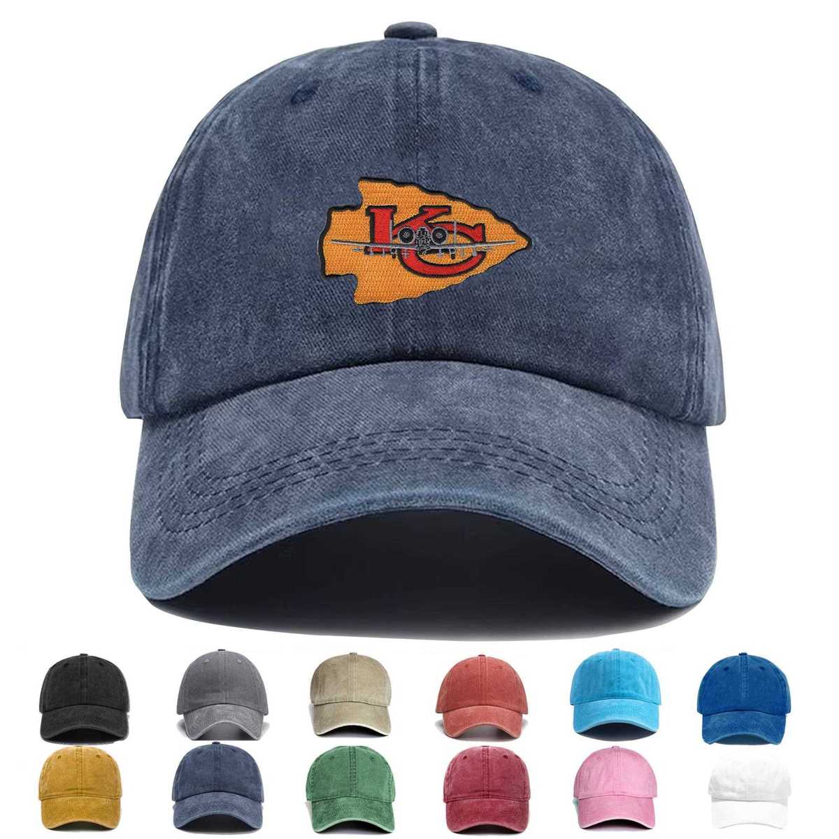 442nd Fighter Wing Kansas City Arrow Head Small Embroidered Hat - Custom Hat