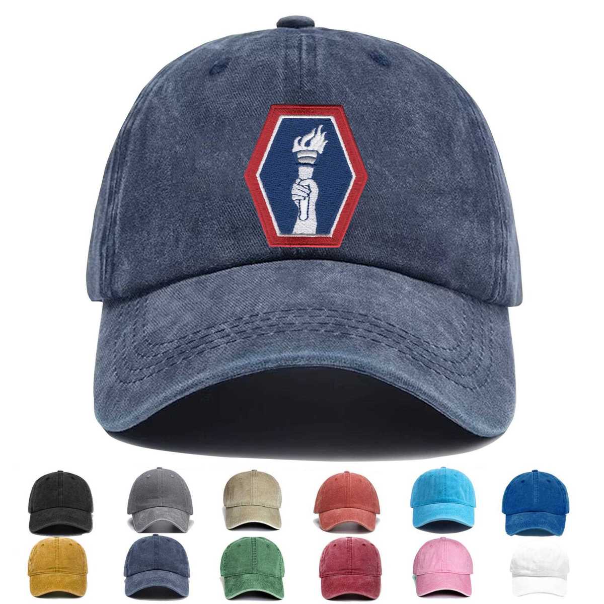 442nd Infantry Regimental Combat Team New Embroidered Hat - Custom Hat