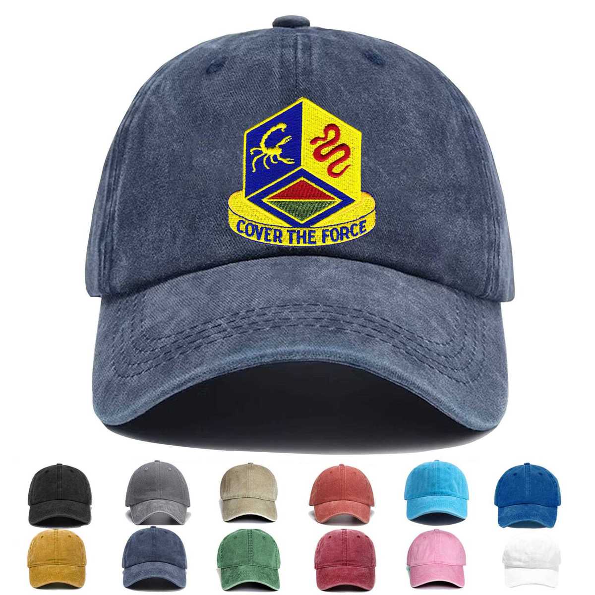 460th Chemical Brigade Embroidered Hat - Custom Hat