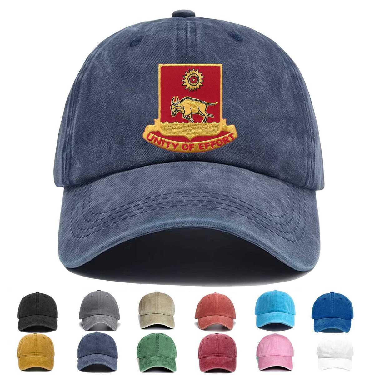 465th Airborne Field Artillery Battalion Embroidered Hat - Custom Hat