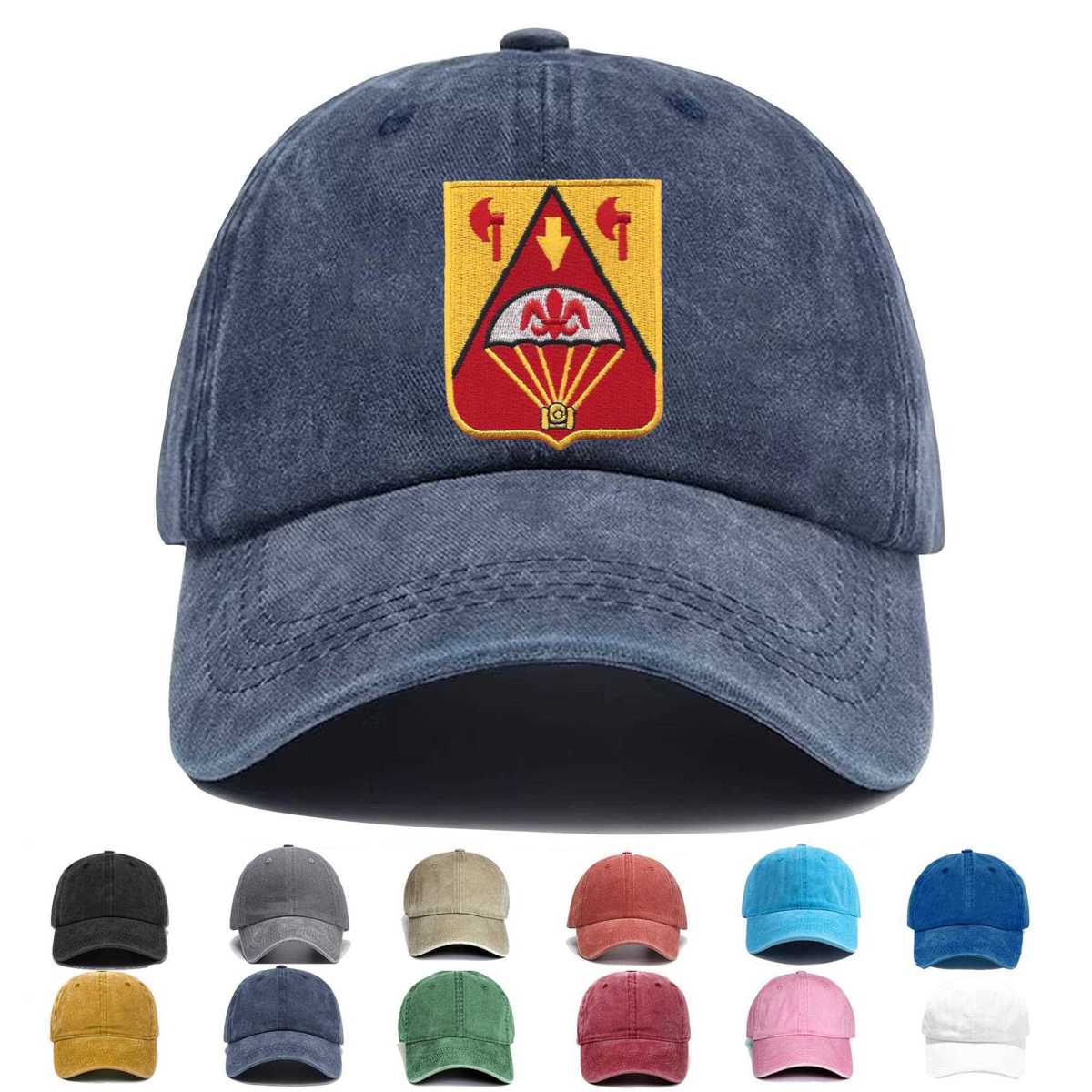 466th 550th Field Artillery Parachute Battalion Embroidered Hat - Custom Hat