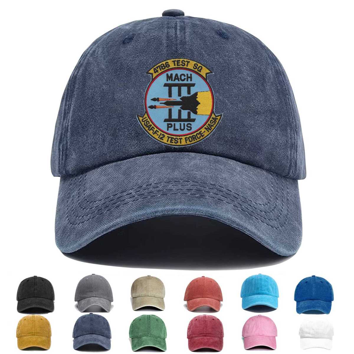 4786 Test Squadron Embroidered Hat - Custom Hat