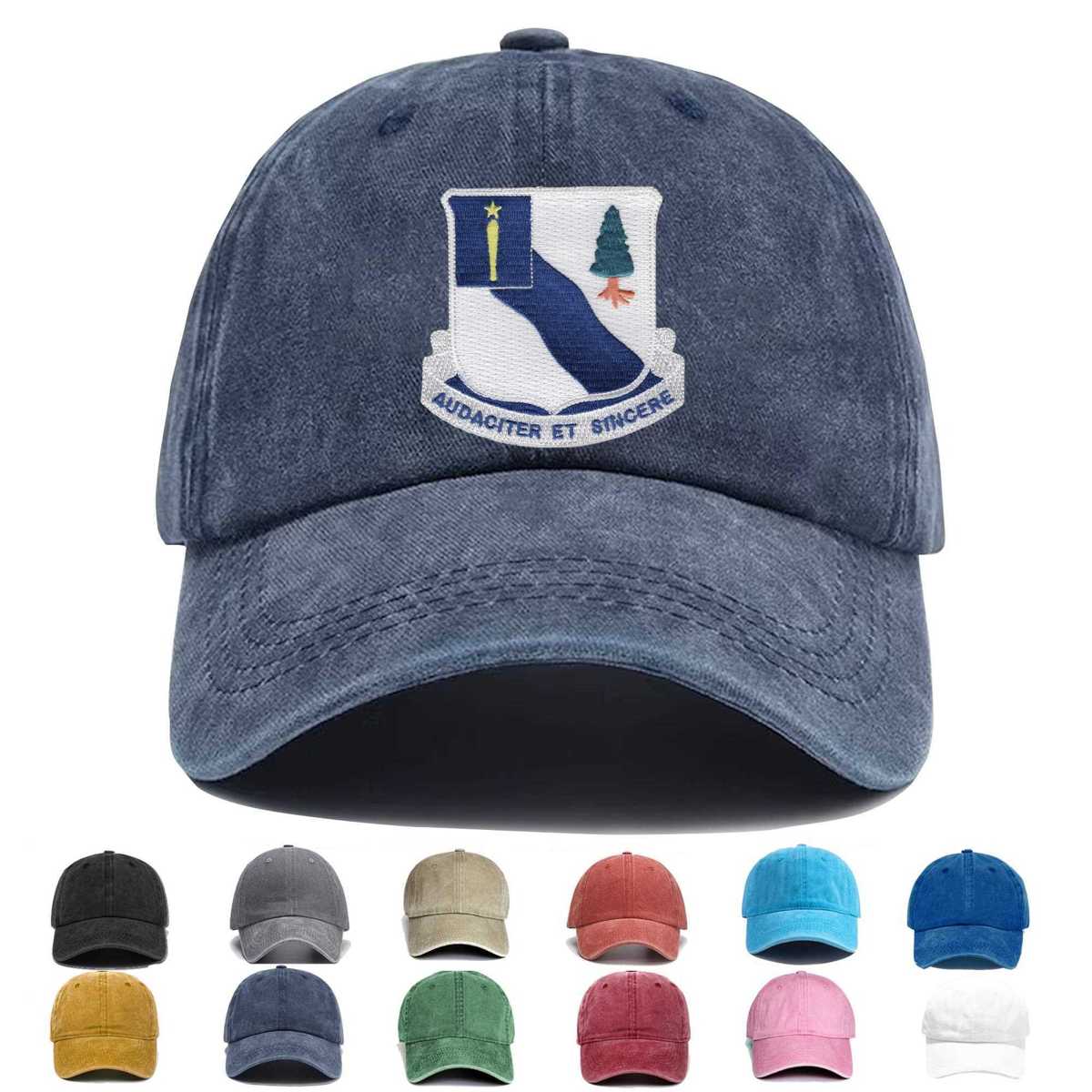 47th Armored Infantry Battalion Embroidered Hat - Custom Hat