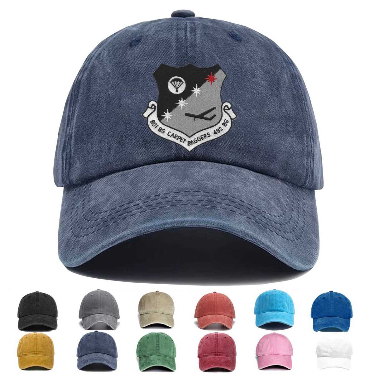 492nd Bomb Group Wwii Embroidered Hat - Custom Hat