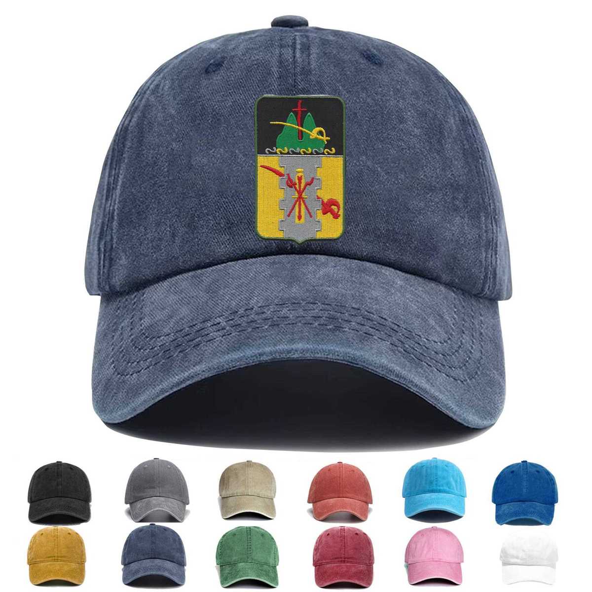 4th Cavalry Regiment B Embroidered Hat - Custom Hat