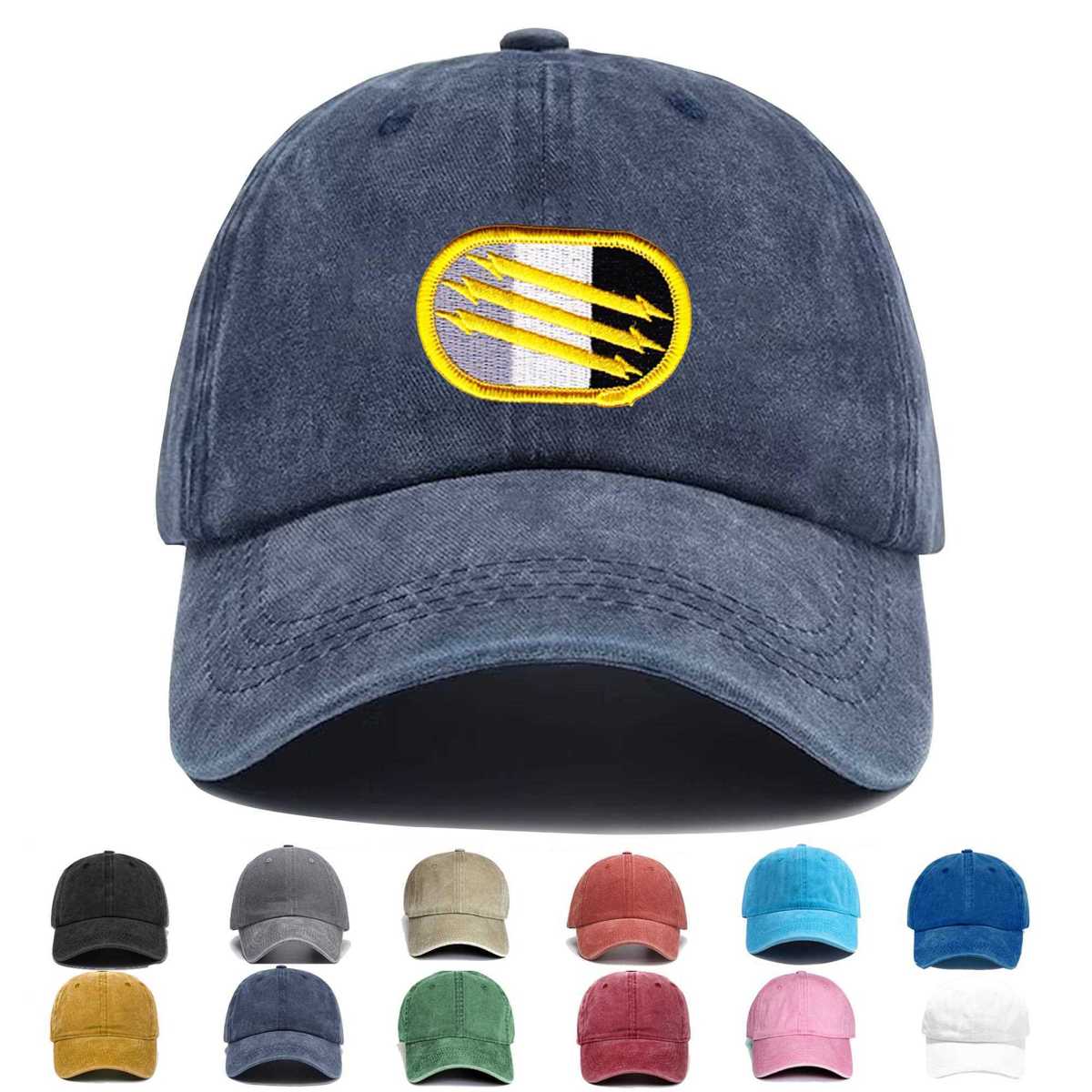 4th Psychological Airborne Operations Group Oval Embroidered Hat - Custom Hat