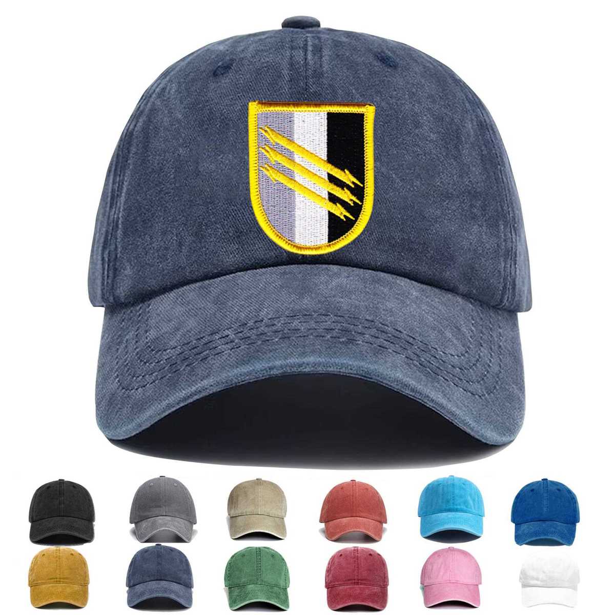 4th Psychological Airborne Operations Group Flash Embroidered Hat - Custom Hat