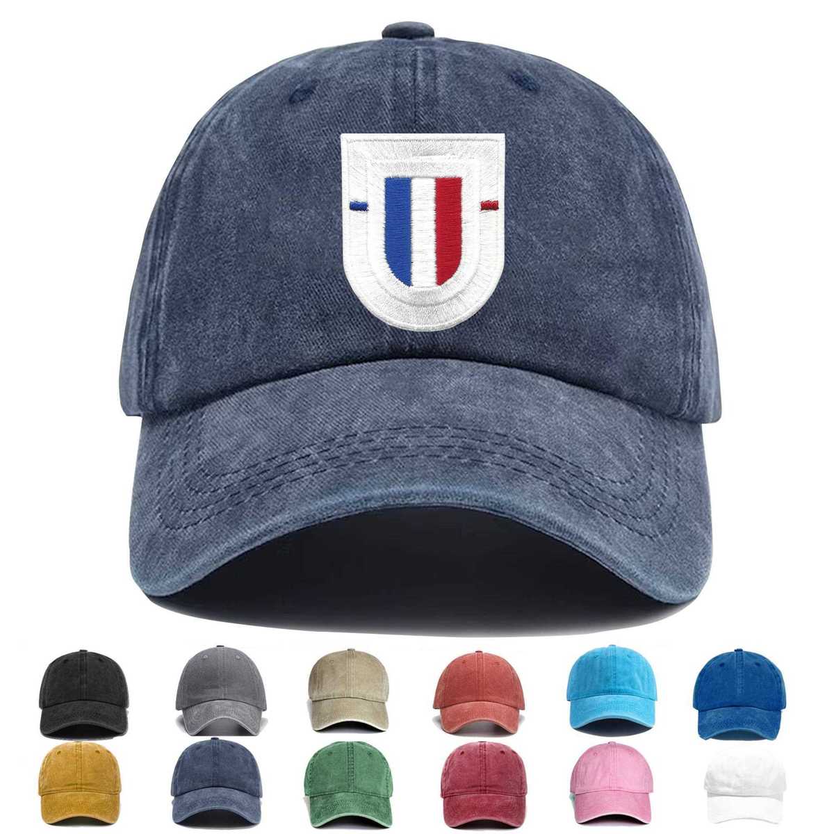 506th Airborne Infantry Regiment 1st Battalion Flash Fh1 Version Embroidered Hat - Custom Hat