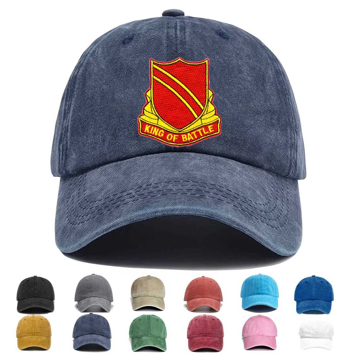 506th Field Artillery Battalion Wwii Embroidered Hat - Custom Hat