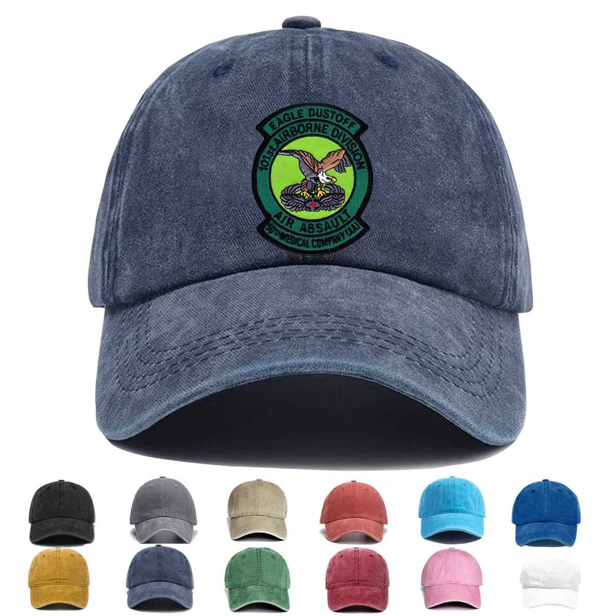 50th Aviation Medical Company 101st Airborne Division Embroidered Hat - Custom Hat