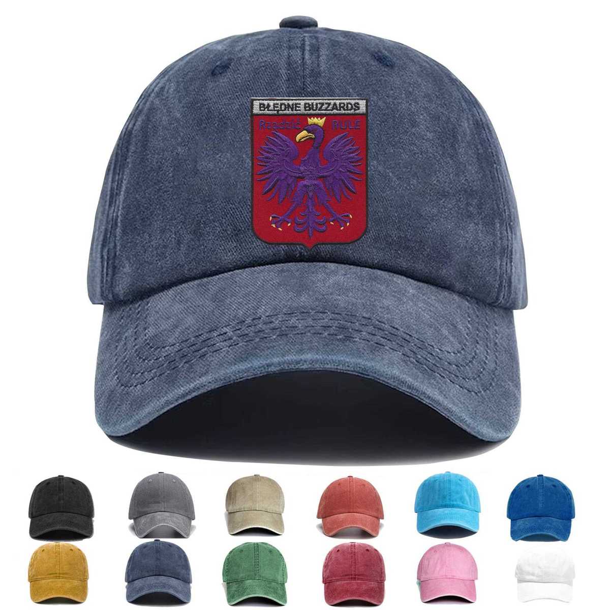 510th Fighter Squadron 2nd Poland Det Embroidered Hat - Custom Hat