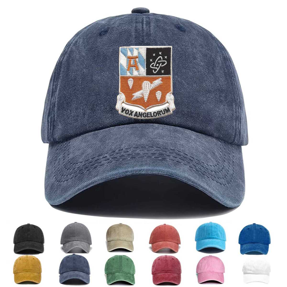 511th Airborne Signal Battalion Vox Angelorum Embroidered Hat - Custom Hat