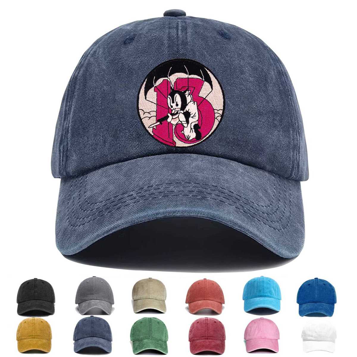 513th Infantry Regiment 13 Version A Embroidered Hat - Custom Hat