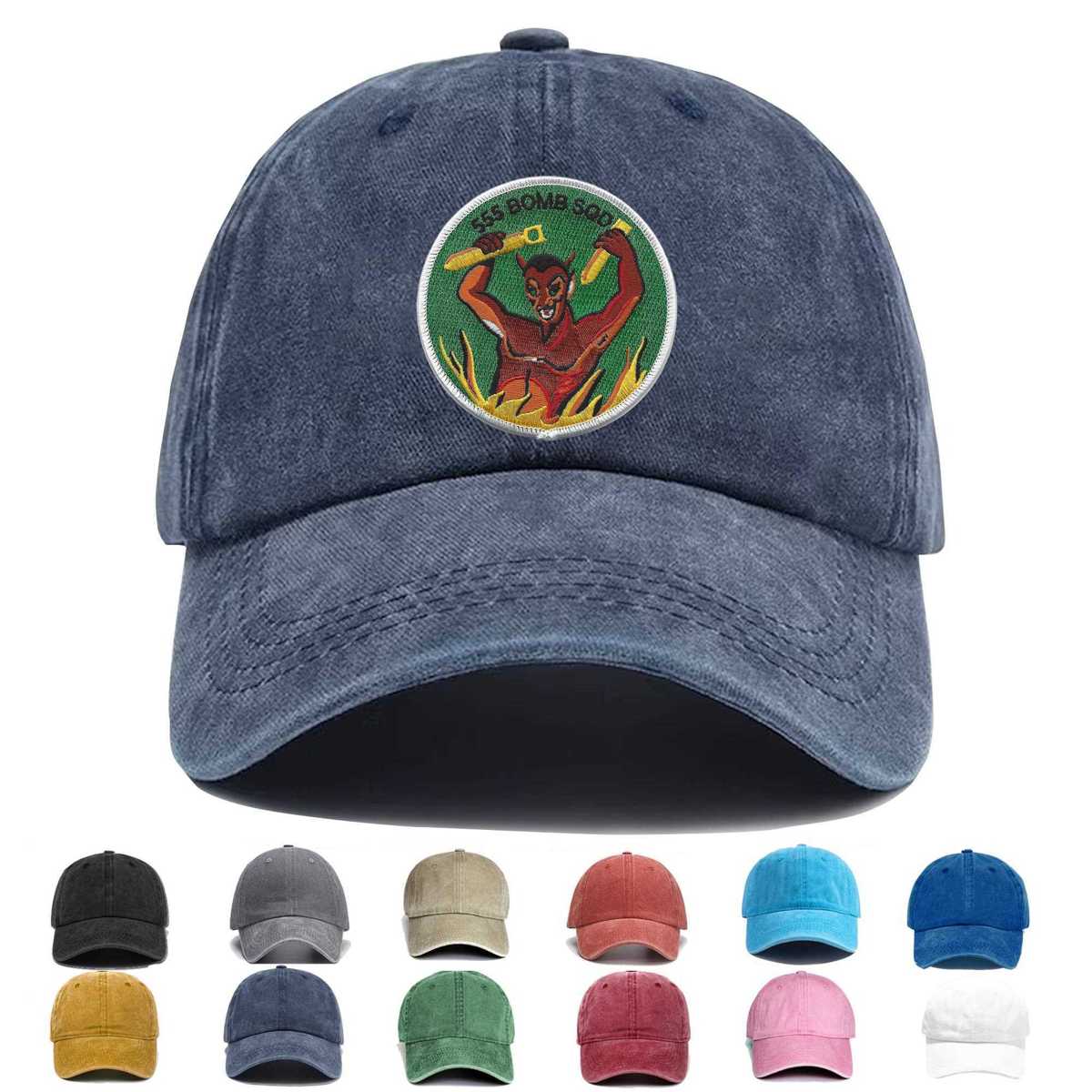 555th Bomber Squadron Embroidered Hat - Custom Hat