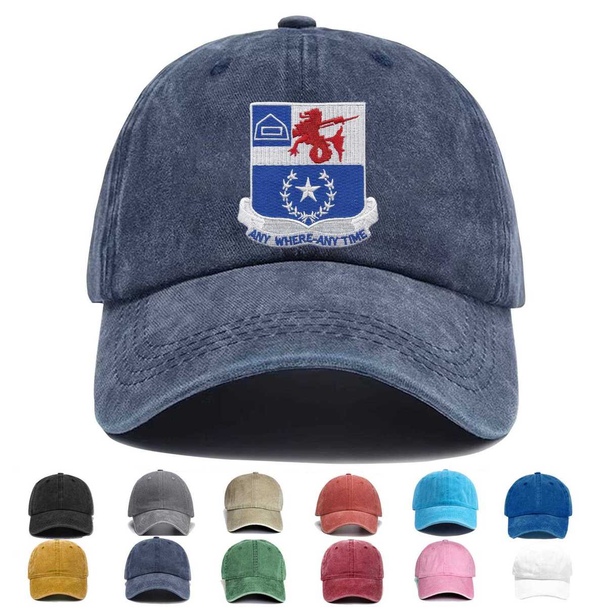 57th Infantry Regiment Embroidered Hat - Custom Hat