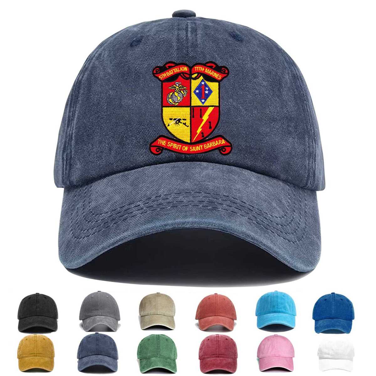 5th Battalion 11th Marines Embroidered Hat - Custom Hat