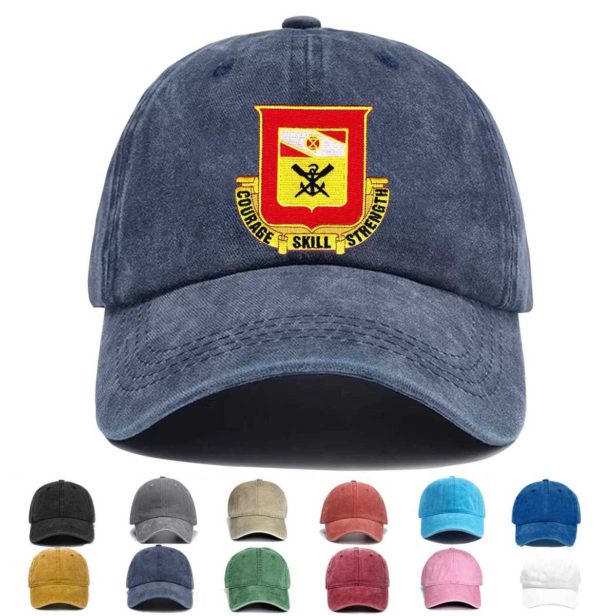 5th Engineer Battalion Embroidered Hat - Custom Hat