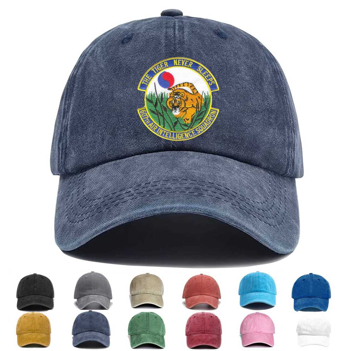 607th Air Intelligence Squadron Embroidered Hat - Custom Hat
