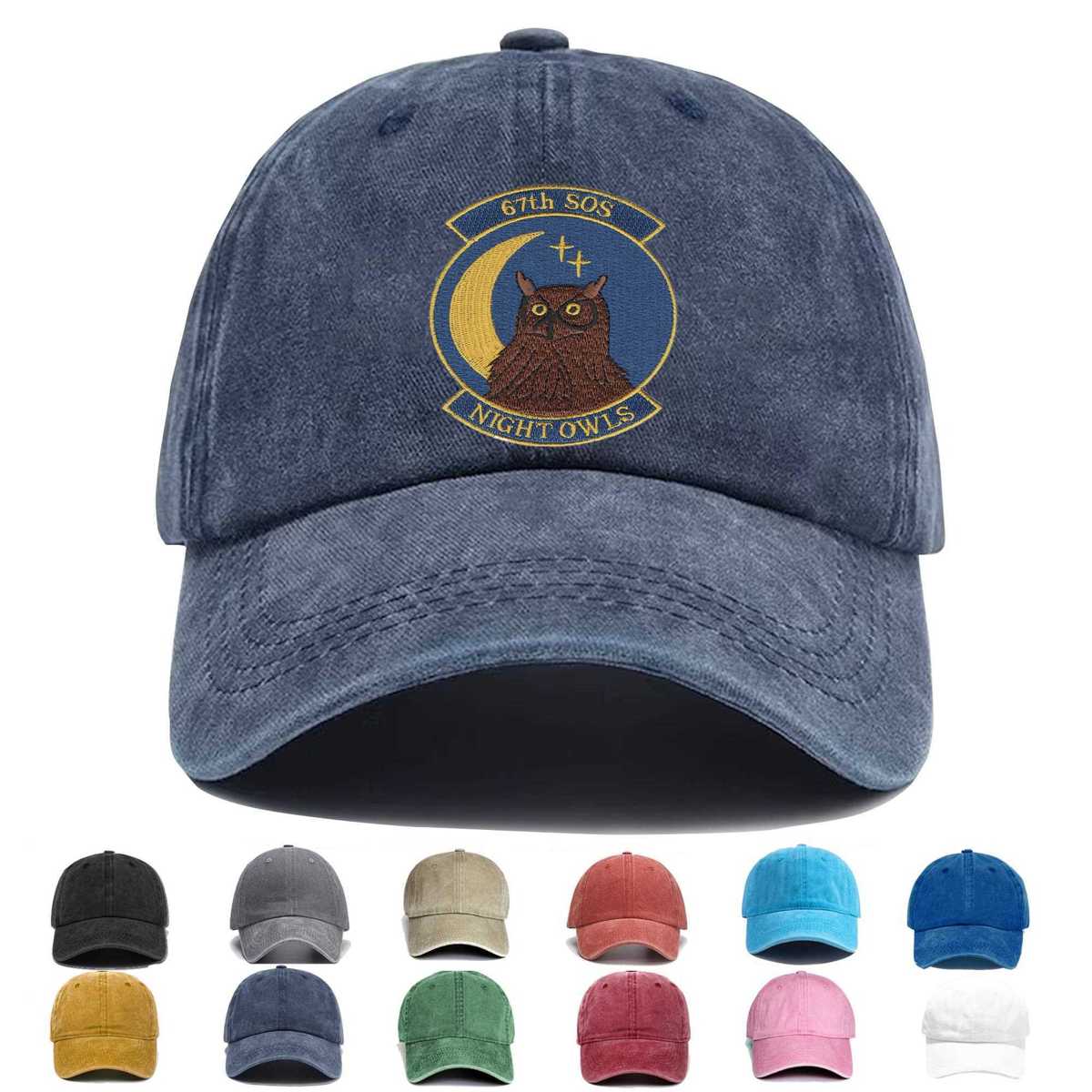 67th Sos Special Operations Squadron Embroidered Hat - Custom Hat