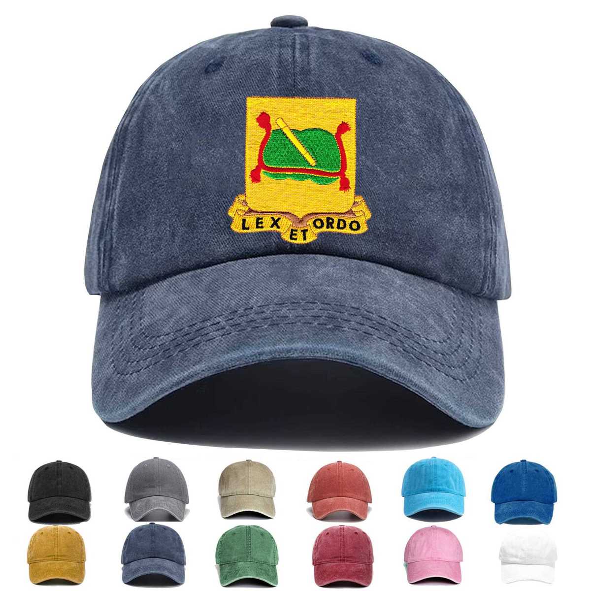 716th Military Police Battalion Embroidered Hat - Custom Hat