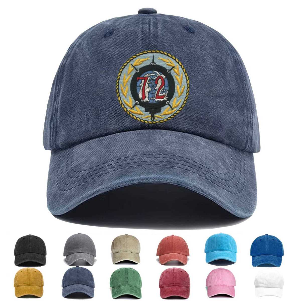 72nd Mine Division Embroidered Hat - Custom Hat