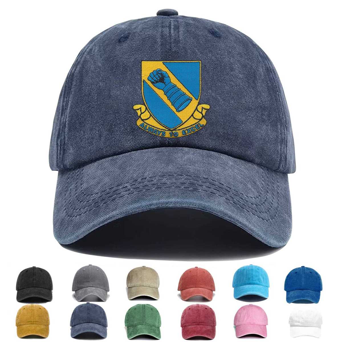 751st Tank Battalion Wwii Embroidered Hat - Custom Hat
