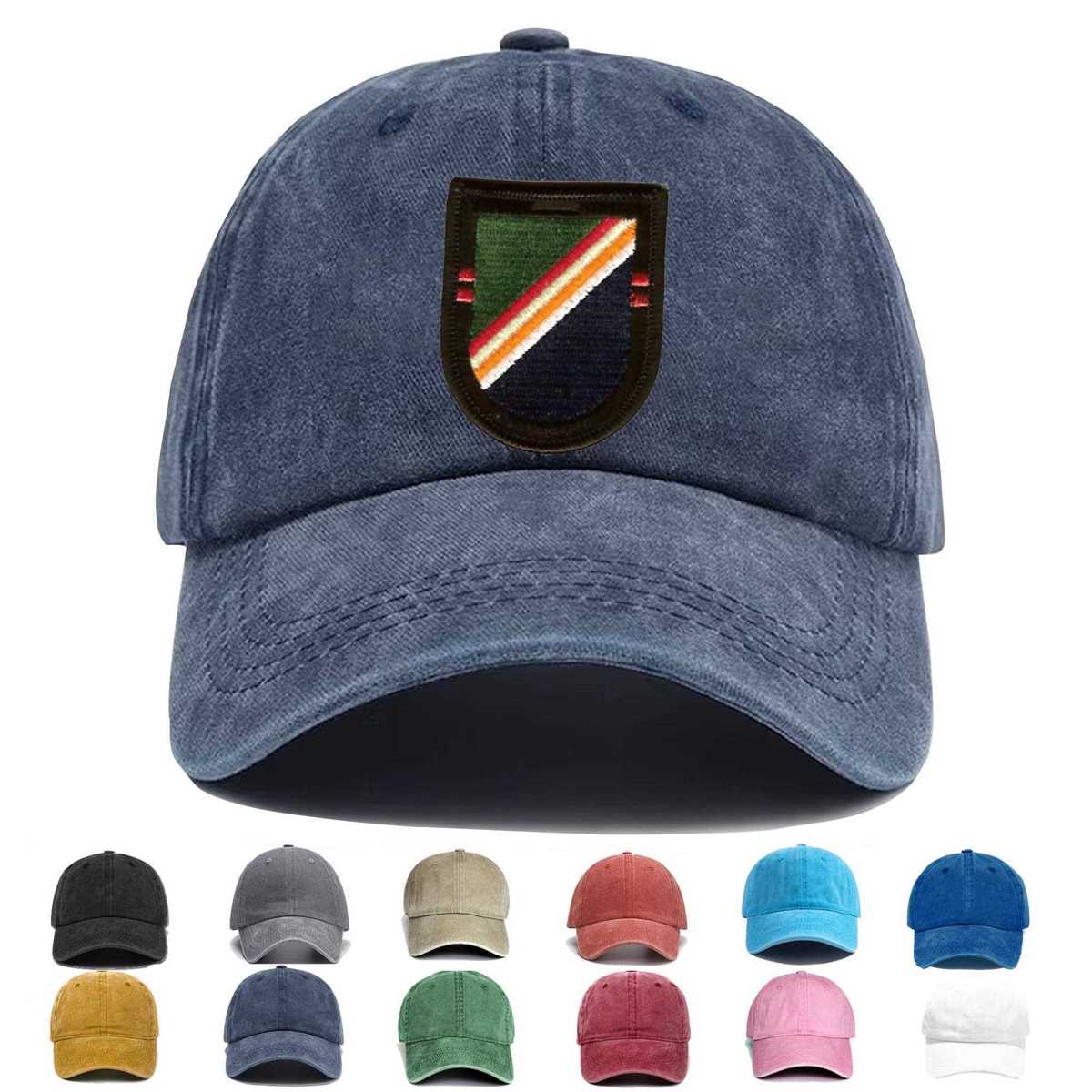 75th Ranger Regiment 2nd Battalion Flash Embroidered Hat - Custom Hat