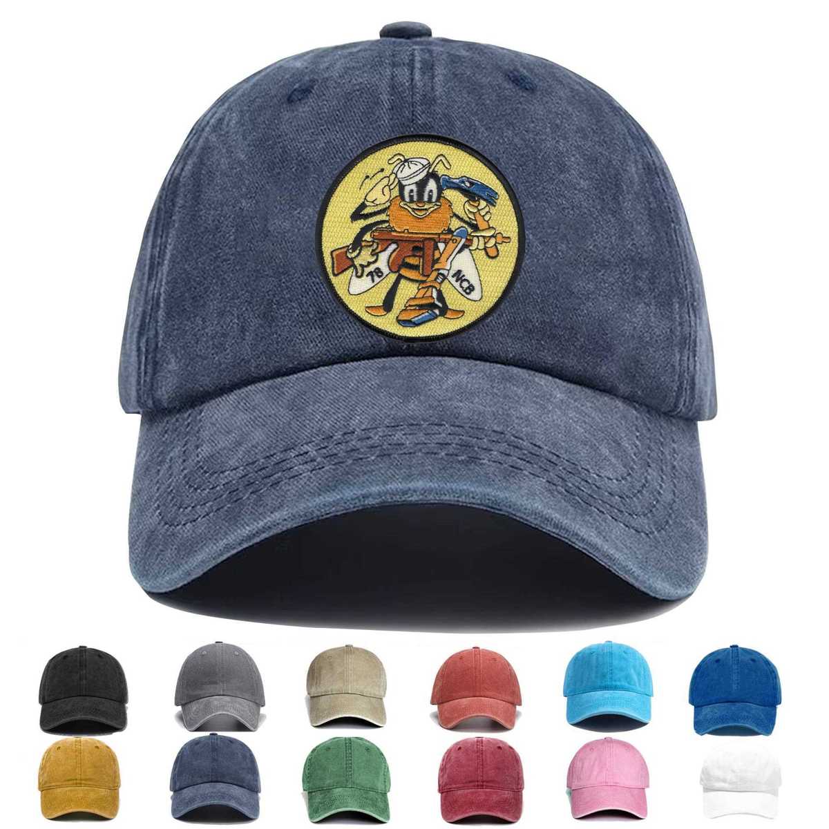 78th Naval Construction Battalion Embroidered Hat - Custom Hat