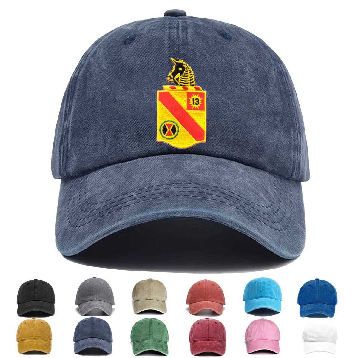 79th Field Artillery Battalion 13 Embroidered Hat - Custom Hat