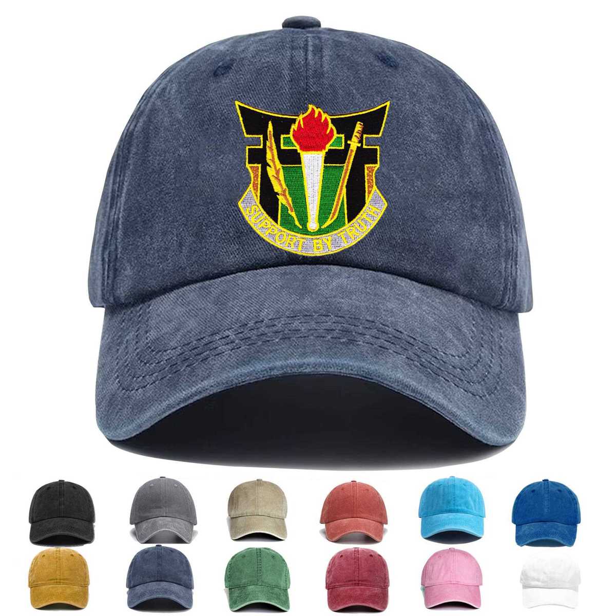7th Psychological Operations Group Embroidered Hat - Custom Hat