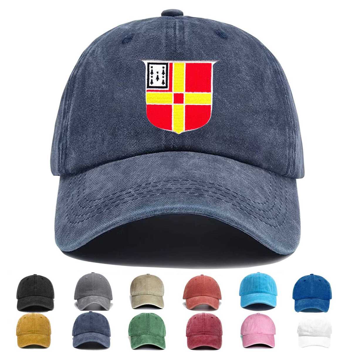 81st Airborne Anti Aircraft Artillery Battalion Flash Embroidered Hat - Custom Hat